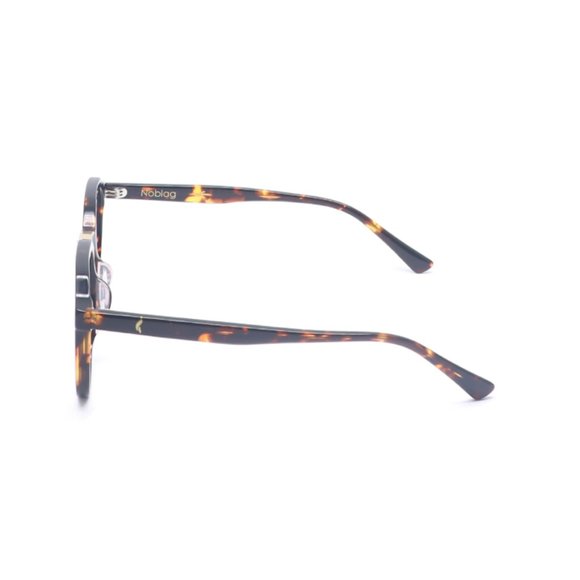 Noblag Elys 53" Rounded Bottoms Dark Havana sunglasses Unisex Nylon Lenses - Picture 4 of 4